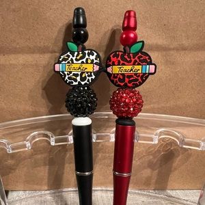 COPY - Cute teacher beaded pens